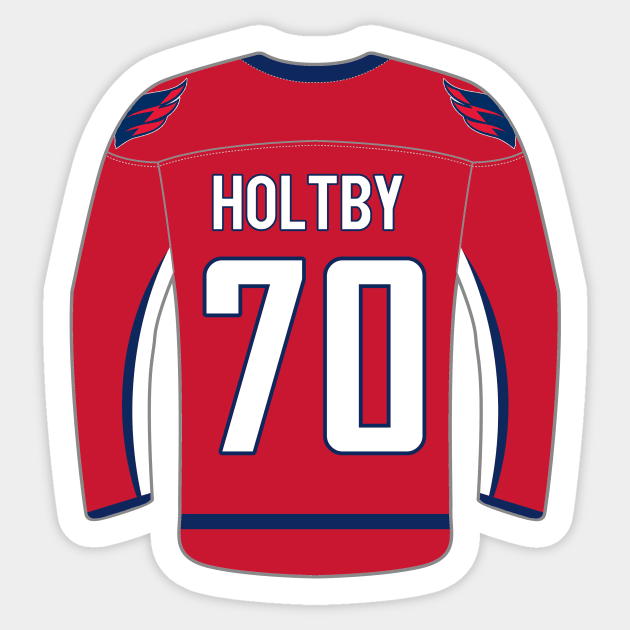 Washington Capitals - Braden Holtby Sticker by swiftscuba